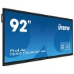 Picture of Iiyama 92” Ultra-Wide Interactive 5K Uhd Display with 21:9 Panoramic View - TE9218UWI-B1AG