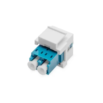 Picture of Digitus Fiber Optic Lc/Lc Duplex Coupler, Singlemode, Keystone Module - Dn-96007-1-K