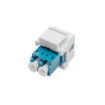 Picture of Digitus Fiber Optic Lc/Lc Duplex Coupler, Singlemode, Keystone Module - Dn-96007-1-K