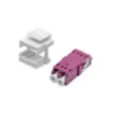 Picture of Digitus Fiber Optic Lc/Lc Duplex Coupler, Multimode-OM4, Keystone Module - Dn-96019-1-K