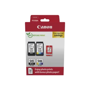 Picture of Canon 8287B008 Ink Cartridge 2 Pc(S) Original Black, Cyan, Magenta, Yellow - 8287B008