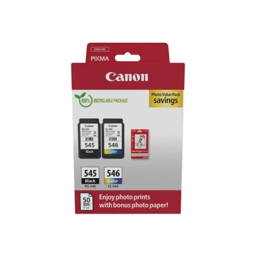 Picture of Canon 8287B008 Ink Cartridge 2 Pc(S) Original Black, Cyan, Magenta, Yellow - 8287B008