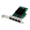 Picture of Digitus 4 Port Gigabit Ethernet Network Card, RJ45, Pci Express, Intel I350 - Dn-10114