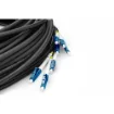 Picture of Digitus Pre-Assembled Fiberglass Universal Breakout Cable, Single Mode OS2, 8 Fibers, Lc/Upc - Lc/Upc - Dk-2A338u030bk-Bbb