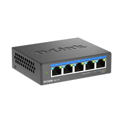 Picture of D-Link 5-Port 2.5G Multi-Gigabit Desktop Switch - Dms-105/E