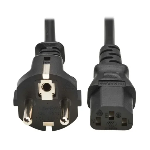 Picture of Eaton P054-03M-EU Power Cable Black 3 M CEE7/7 Iec C13 - P054-03M-EU