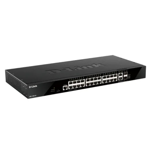 Picture of D-Link Dgs-1520-28/E Network Switch Managed L3 10G Ethernet (100/1000/10000) 1U Black - Dgs-1520-28/E