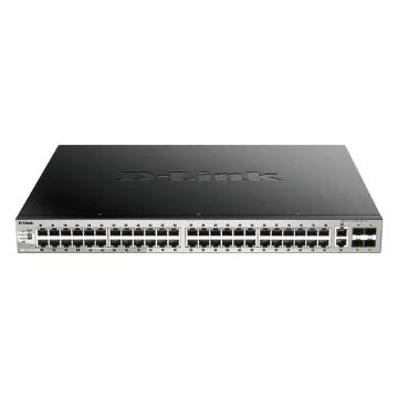Picture of D-Link DGS-3130-54PS/E Network Switch Managed L3 Gigabit Ethernet (10/100/1000) Power Over Ethernet (Poe) Grey - DGS-3130-54PS/E