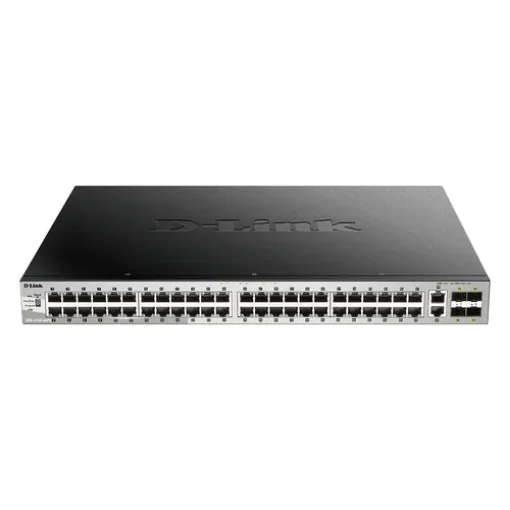 Picture of D-Link DGS-3130-54PS/E Network Switch Managed L3 Gigabit Ethernet (10/100/1000) Power Over Ethernet (Poe) Grey - DGS-3130-54PS/E