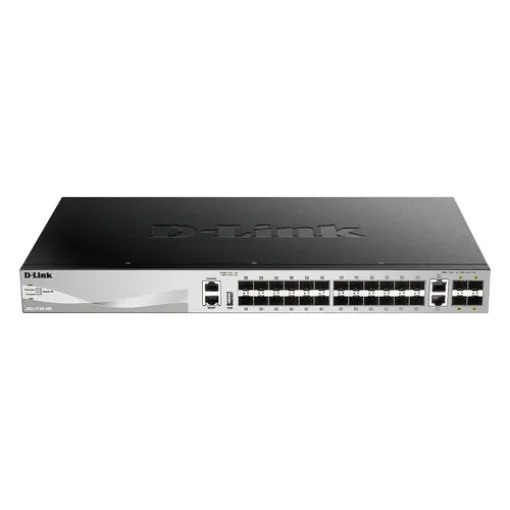 Picture of D-Link DGS-3130-30S/E Network Switch Managed L3 10G Ethernet (100/1000/10000) Grey - DGS-3130-30S/E