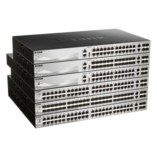 Picture of D-Link DGS-3130-30PS/E Network Switch Managed L3 Gigabit Ethernet (10/100/1000) Power Over Ethernet (Poe) Grey - DGS-3130-30PS/E