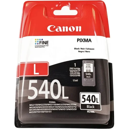 Picture of Canon PG-540L Ink Cartridge 1 Pc(S) Original Standard Yield Black - 5224B001