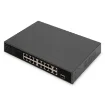 Picture of Digitus 16 Port Fast Ethernet Poe Switch , 2 Gigabit Uplinks (RJ45 / Sfp) - Dn-95355