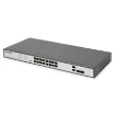 Picture of Digitus 16 Port Fast Ethernet Poe Switch, 19 Inch, Unmanaged, 2 Uplinks - Dn-95342-1