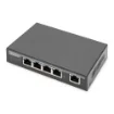 Picture of Digitus 4 Port Gigabit 4PPoE Extender, 802.3at, 60 W - Dn-95128-1
