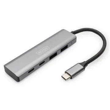 Picture of Digitus Usb-C 4 Port Hub, 2x Usb a + 2x Usb-C - Da-70245