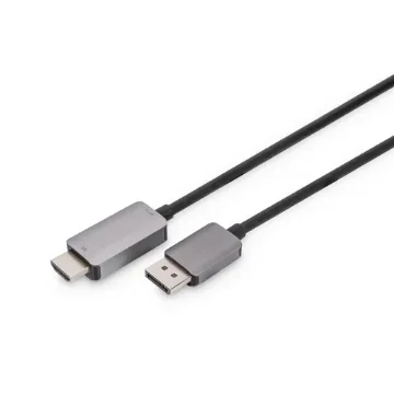 Picture of Digitus 8K Displayport Adapter Cable, Dp To Hdmi Type a - Db-340305-018-S