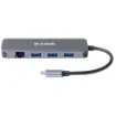 Picture of D-Link 5-In-1 Usb-C Hub with Gigabit Ethernet/Power Delivery - Dub-2334