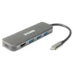 Picture of D-Link 5-In-1 Usb-C Hub with Hdmi/Power Delivery - Dub-2333