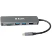 Picture of D-Link 6-In-1 Usb-C Hub with Hdmi/Card Reader/Power Delivery - Dub-2327