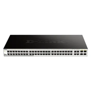 Picture of D-Link 52-Port Gigabit Smart Managed Switch Including 4 X 100/1000Mbps Combo Ports - Dgs-1210-52/E