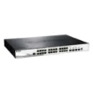 Picture of D-Link DGS-1510-28XMP Managed L2/L3 Gigabit Ethernet (10/100/1000) Power Over Ethernet (Poe) Black, Grey - DGS-1510-28XMP/E