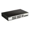Picture of D-Link Dgs-1210-20 Managed L2 Gigabit Ethernet (10/100/1000) 1U Black - Dgs-1210-20/E