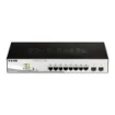 Picture of D-Link DGS-1210-10P Managed L2 Gigabit Ethernet (10/100/1000) Power Over Ethernet (Poe) 1U Black - DGS-1210-10P/E