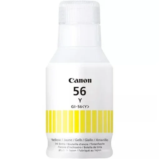 Picture of Canon GI-56Y Yellow Ink Bottle - 4432C001