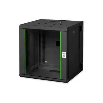 Picture of Digitus Wall Mounting Cabinet Unique Series - Double Sectioned, Pivoted - Dn-19 12-U-3-Sw
