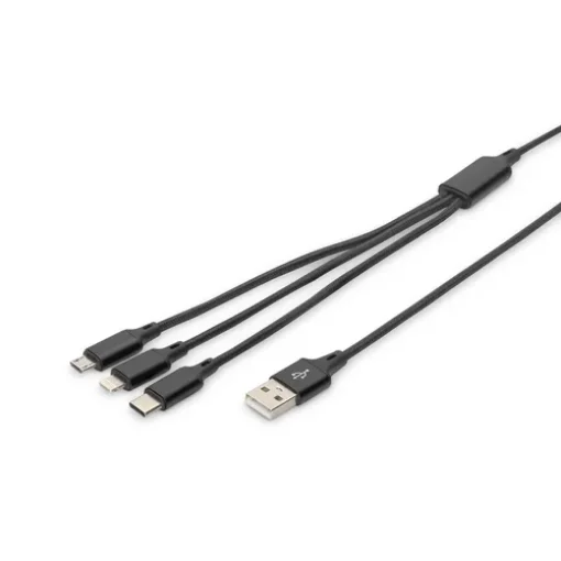 Picture of Digitus 3-In-1 Charging Cable - Ak-300160-010-S