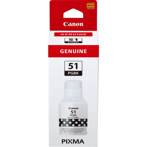 Picture of Canon GI-51PGBK, Ink Bottle, Black - 4529C001
