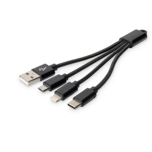 Picture of Digitus 3-In-1 Charging Cable - Db-300160-002-S
