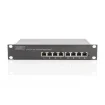 Picture of Digitus 8-Port Gigabit Poe Networkswitch, 10 Zoll, L2 Managed, 80 W, Af/At - Dn-95331