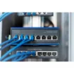 Picture of Digitus 8 Port Fast Ethernet Network Switch, Industrial, Unmanaged, 1 RJ45 Uplink - Dn-650106