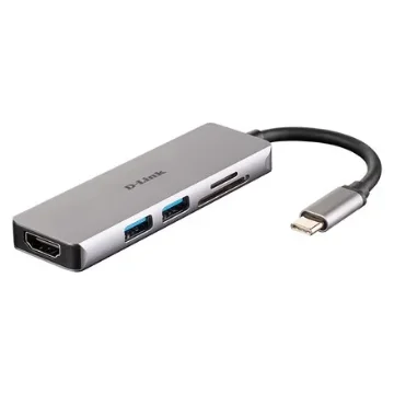 Picture of D-Link 5-In-1 Usb-C Hub with Hdmi and Sd/Microsd Card Reader - DUB-M530