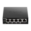 Picture of D-Link DGS-1005P/E Network Switch Unmanaged Gigabit Ethernet (10/100/1000) Power Over Ethernet (Poe) Black - DGS-1005P/E