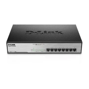 Picture of D-Link 8-Port Desktop Gigabit Poe+ Switch - DGS-1008MP