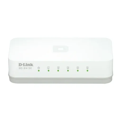 Picture of D-Link GO-SW-5E/E Network Switch Unmanaged Fast Ethernet (10/100) White - GO-SW-5E/E
