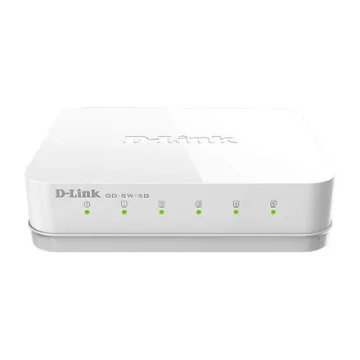 Picture of D-Link 5-Port Gigabit Easy Desktop Switch - GO-SW-5G/E