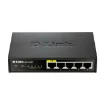 Picture of D-Link DES-1005P Unmanaged L2 Fast Ethernet (10/100) Power Over Ethernet (Poe) Black - DES-1005P/E