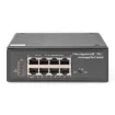 Picture of Digitus 7 Port Gigabit Ethernet Netzwerk Poe Switch, Industrial, Unmanaged, 1PD Port - Dn-651113