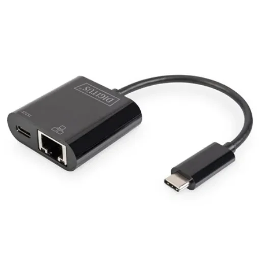 Picture of Digitus Usb Type-C™ Gigabit Ethernet Adapter with Power Delivery Support - Dn-3027