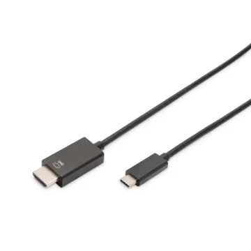 Picture of Digitus Usb Type-C Gen2 Adapter / Converter Cable, Type-C To Hdmi a - Ak-300330-050-S