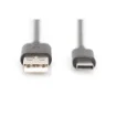 Picture of Digitus Usb Type-C Connection Cable, Type-C To a - Ak-300154-018-S
