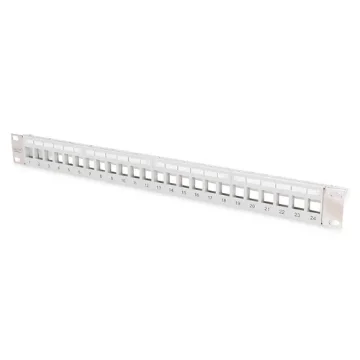 Picture of Digitus Modular Patch Panel for Keystone Jack 1U Rack Mount - Unloaded - Dn-91410-Lf