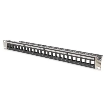 Picture of Digitus Modular Patch Panel for Keystone Jack 1U Rack Mount - Unloaded - Dn-91411-Lf