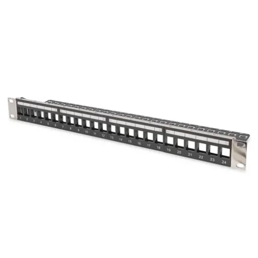 Picture of Digitus Modular Patch Panel for Keystone Jack 1U Rack Mount - Unloaded - Dn-91411-Lf