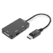 Picture of Digitus Displayport 3in1 Adapter / Converter - Ak-340418-002-S