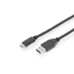 Picture of Digitus Usb Type-C Connection Cable, Gen2, Type-C To a - Ak-300146-010-S